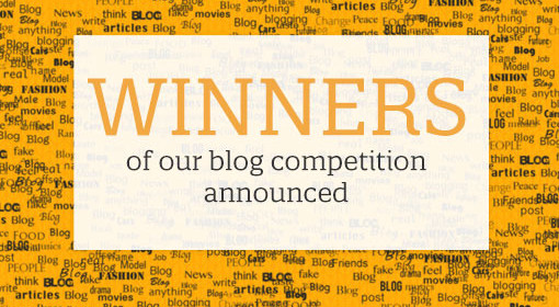 Webfirm Blog competition WINNERS