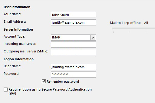 Account Settings