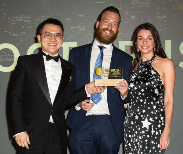 yellow octopus semrush award