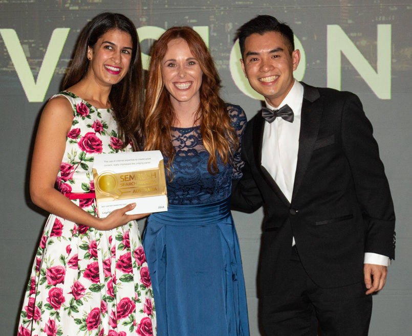 legal vision semrush award