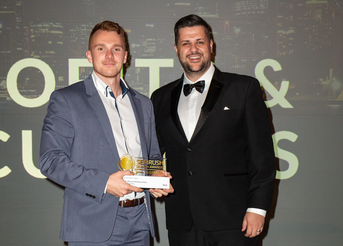 web profits semrush award