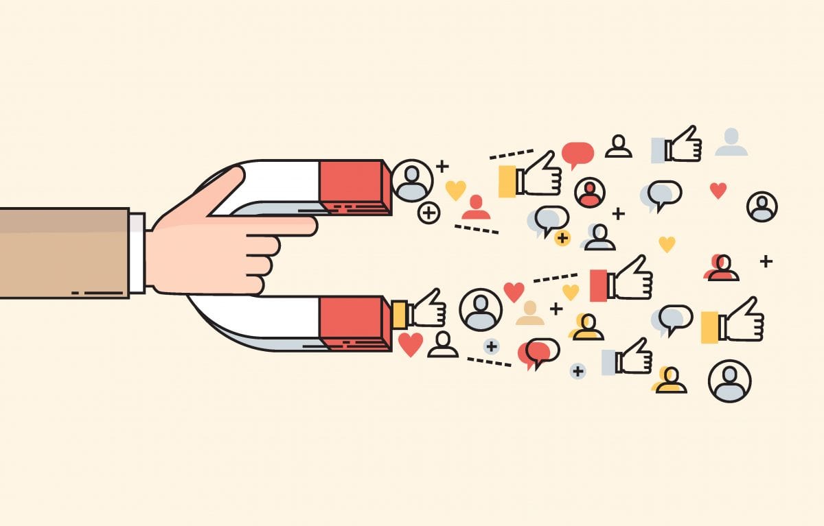 social media magnet