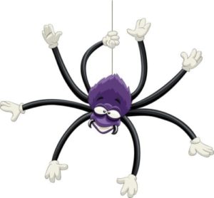 animated spider