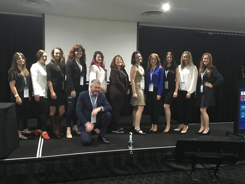 female speakers at the Search Marketing Summit 2018