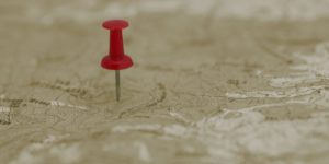 pin on map