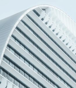 white building