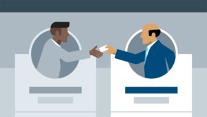 LinkedIn profiles connecting