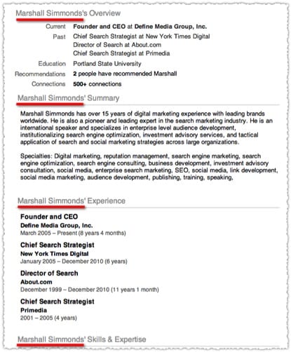 resume