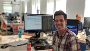 Systems Administrator Tim Coombs
