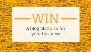 win a blog poster