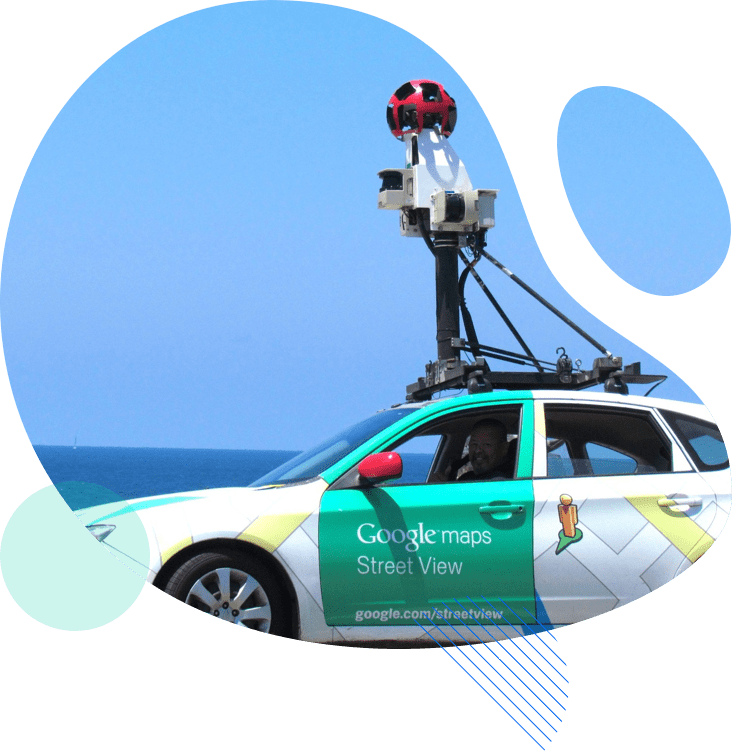 Google Maps street view car