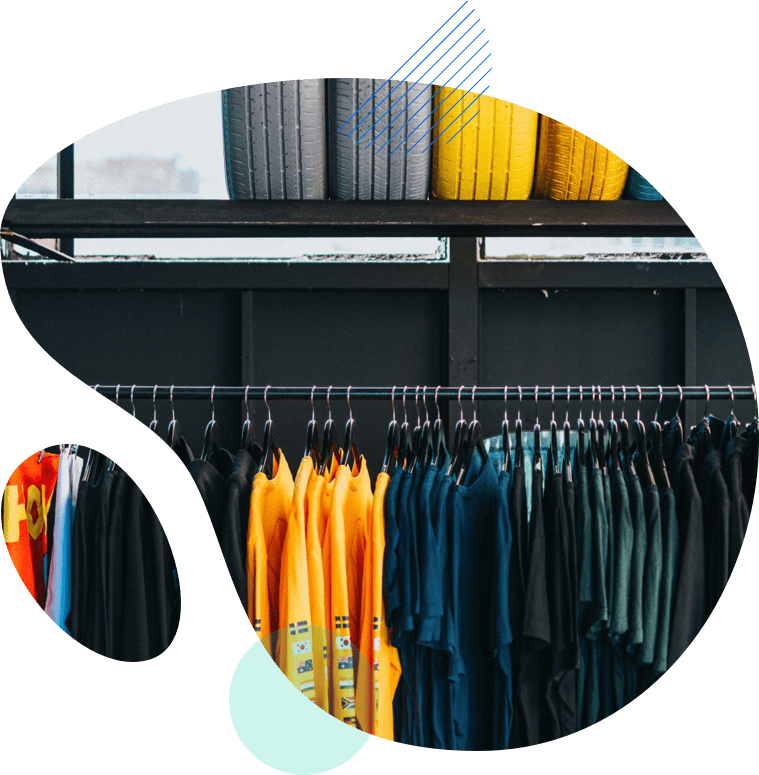 clothes rack